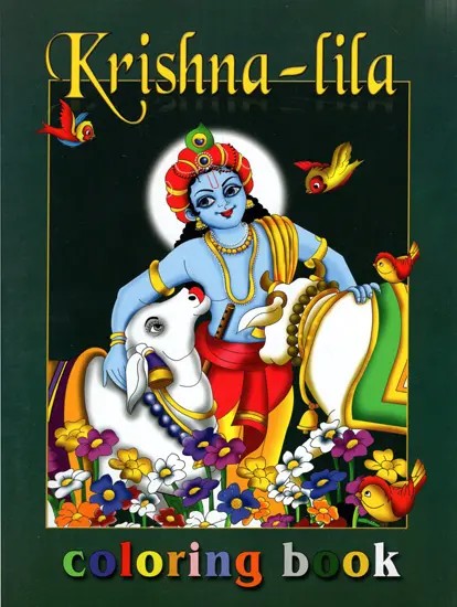Krishna- Lila Coloring Book