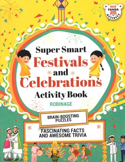 Super Smart Festivals and Celebrations Activity Book- Brain Boosting Puzzles