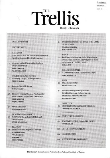 Trellis Design + Research-October 2013 Volume 02 Issue 08