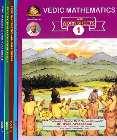 Vedic Mathematics with Work Sheets (Set of 5 Volumes)
