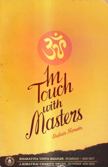 In Touch with Masters (An Old And Rare Book)