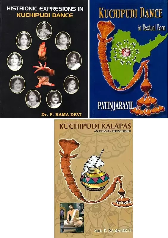 Three Authentic Books on Kuchipudi by Dr.  P. Rama Devi