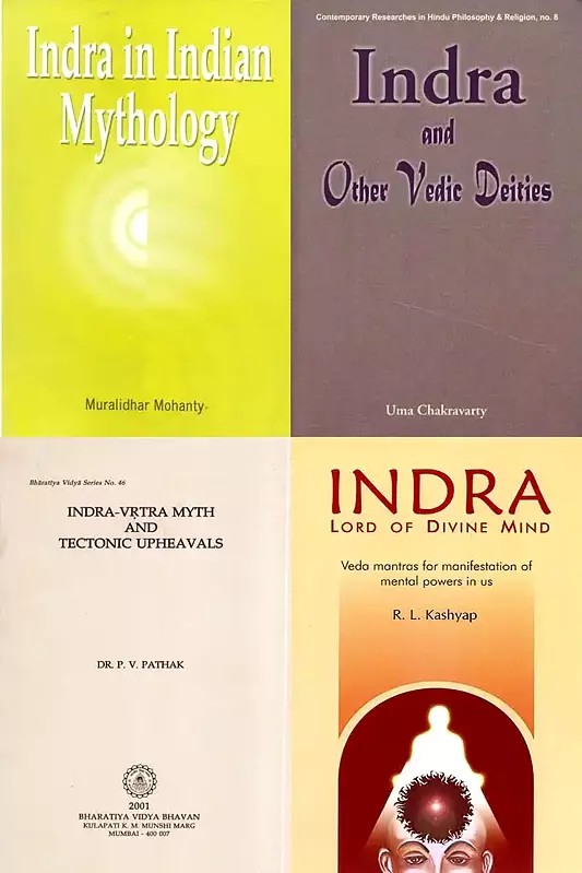 Books on Lord Indra (Set of 4 Books)
