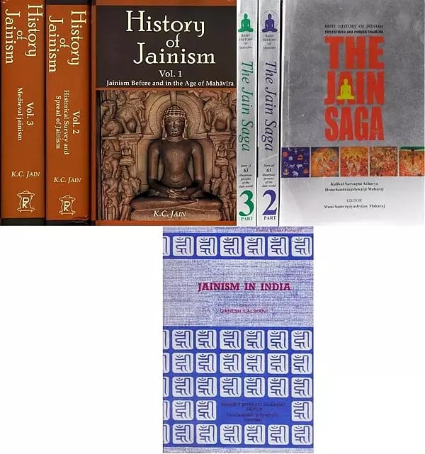 History of Jainism (Set of 3 Titles)