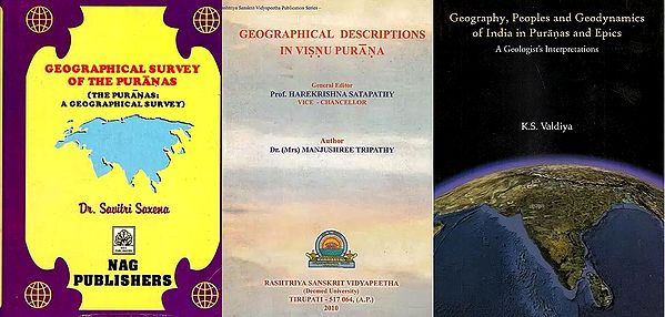 Geography in the Puranas (Set of 3 Books)