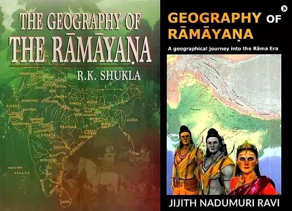 Geography of the Ramayana (Set of 2 Books)