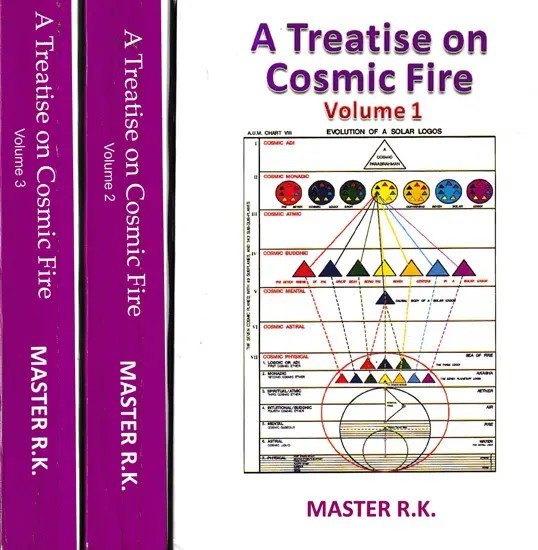 A Treatise on Cosmic Fire (Set of 3 Volumes)