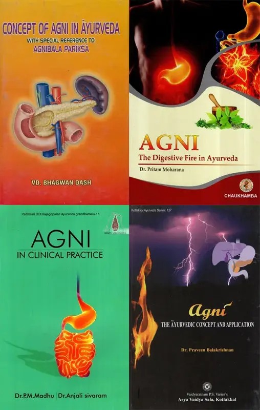 Concept of Agni in Ayurveda (Set of 4 Books)