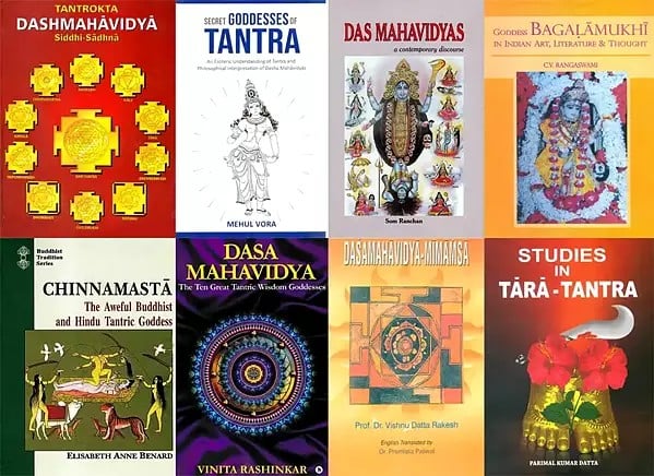 Books on the Ten Mahavidyas in English (Set of 8 Books)
