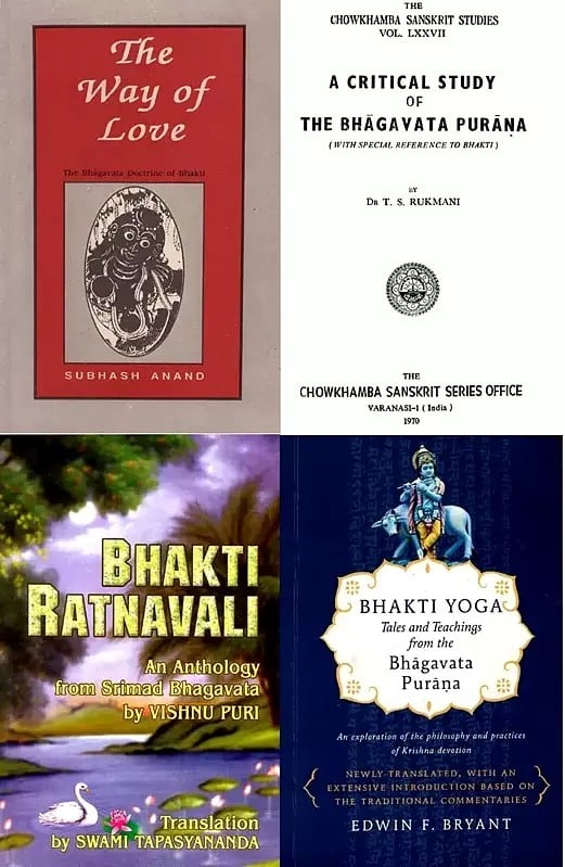 Srimad Bhagavatam and Bhakti (Set of 4 Books)