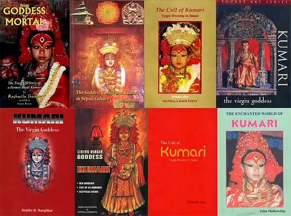 Kumari, The Virgin Goddess of Kathmandu (Nepal)- Set of 8 Books