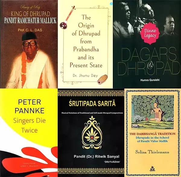 Books on Dhrupad (Set of 6 Books)