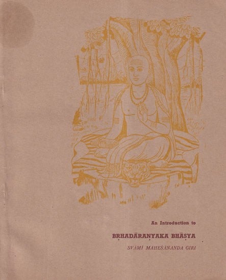 An Introduction to Brhadaranyaka Bhasya (An Old and Rare Book)