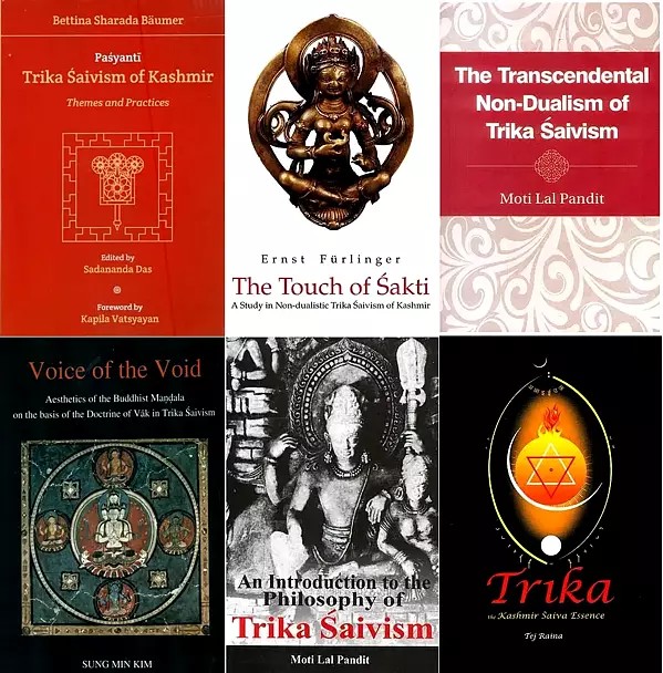 Trika Saivism of Kashmir (Set of 6 Books)