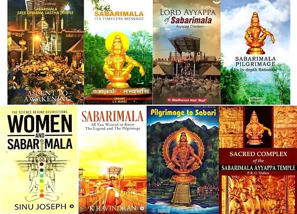 Temple of Sabarimala and Its Pilgrimage (Set of 8 Books)