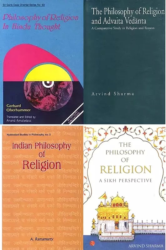 Indian Approaches to Philosophy of Religion (Set of 4 Books)