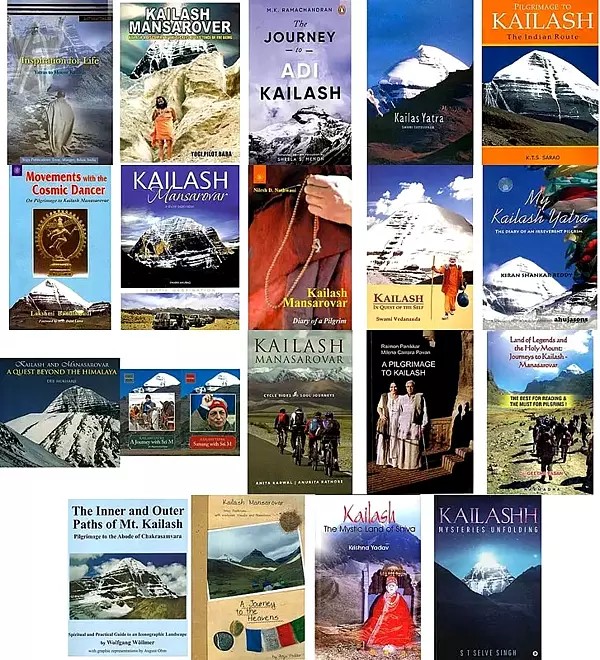 Kailash Manasarovar: Pilgrimage to Lord Shiva (Set of 19 Books)