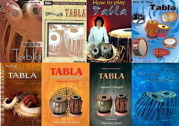 How to Play the Tabla (Set of 8 Books)