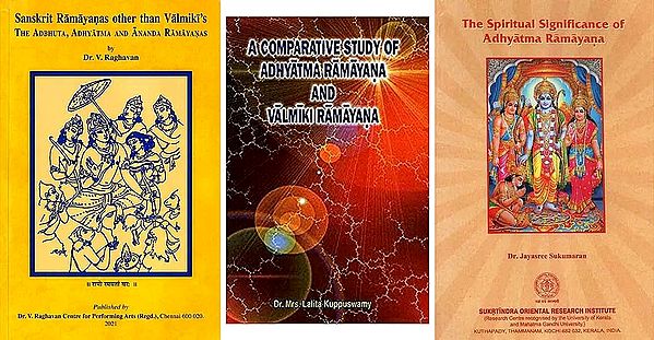 Studies on Adhyatma Ramayana (Set of 3 Books)