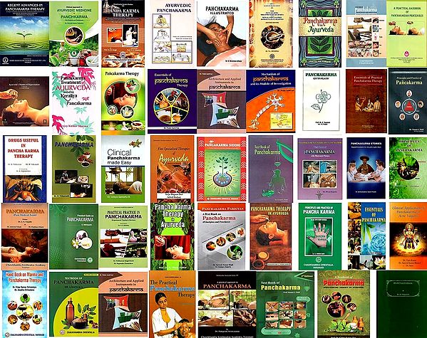 Panchakarma Therapy (Set of 44 Books)