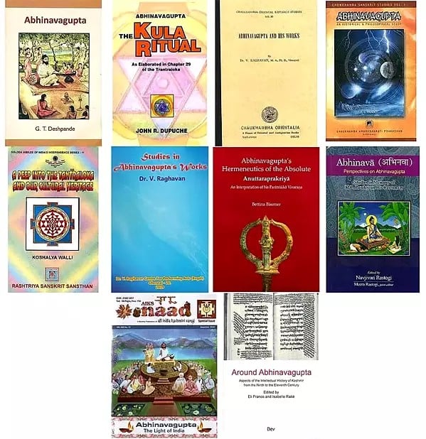 Studies on Abhinavagupta (Set of 10 Books)