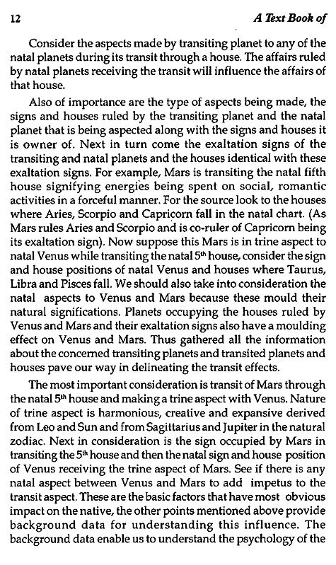 Text Book of Transit of Planets with Illustrations | Exotic India Art