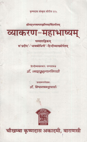 व्याकरण - महाभाष्यम् - Vyakaran Mahabhashyam