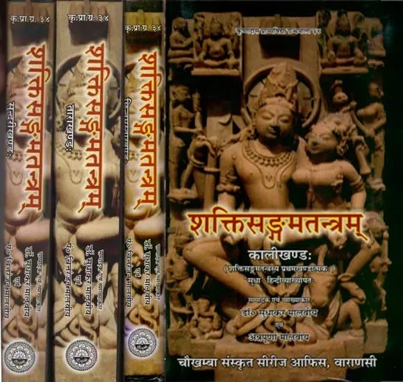 शक्तिसङ्गमतन्त्रम् - Shakti Sangam Tantram (Set of 4 Volumes)