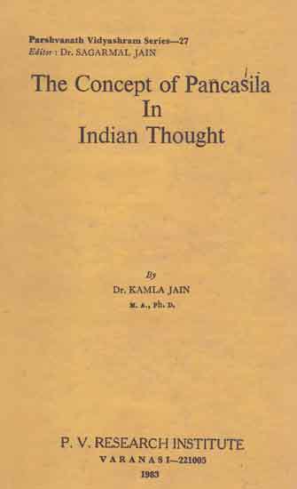 The Concept of Pancasila in Indian Thought (An Old and Rare Book)