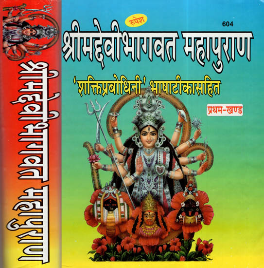 श्रीमद्देवी भागवत महापुराण - Srimad Devi Bhagwat Mahapurana (Set Of 2 Volumes)