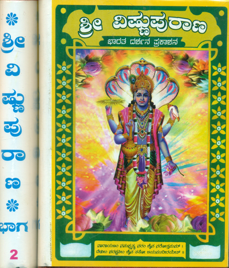Vishnu Purana - Set of 2 Volumes (Kannada)