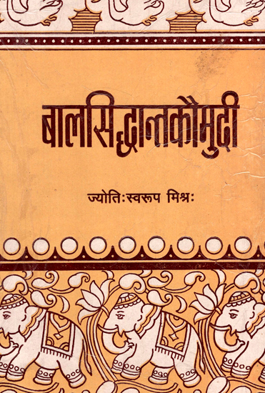 बालसिद्धान्‍त कौमुदि - Baal Siddhanta Kaumudi (An Old and Rare Book)