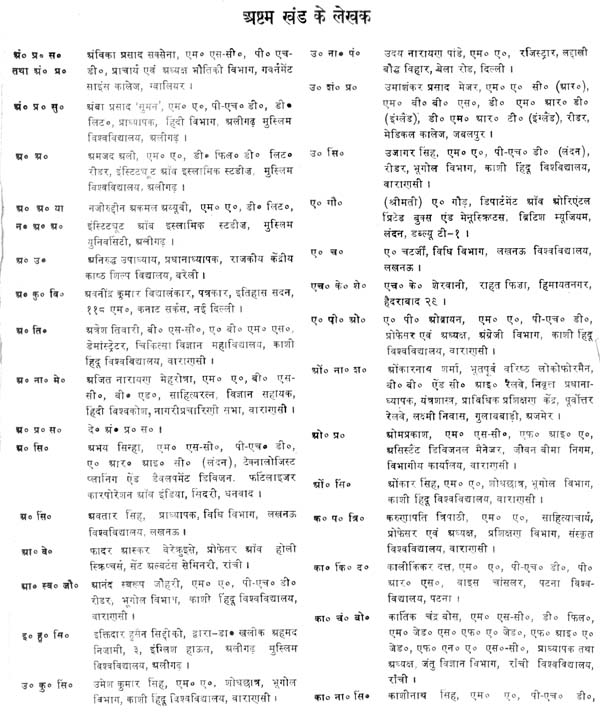 हिन्दी विश्वकोश Hindi Encyclopedia, Part8 (An Old and Rare Book