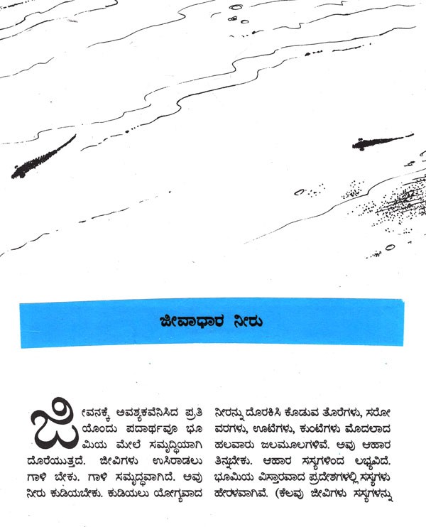 Water (Kannada) Exotic India Art
