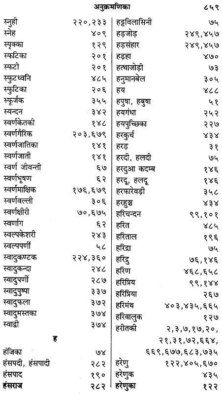 गुणरत्नमाला- Guna Ratna Mala Of Sri Bhavmisra 