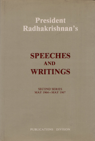 President Radhakrishnan's Speeches and Writings (An Old and Rare Book)