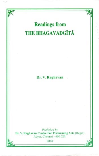 Reading from The Bhagavad Gita