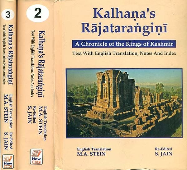 Kalhana's Rajatarangini -A Chronicle of the Kings of Kashmir (Set of 3 Volumes)