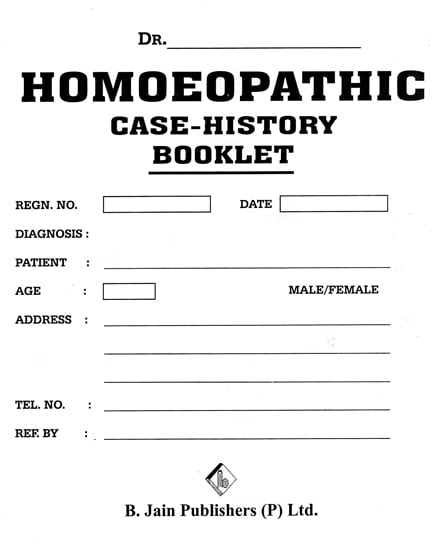 Homoeopathic Case-History Booklet
