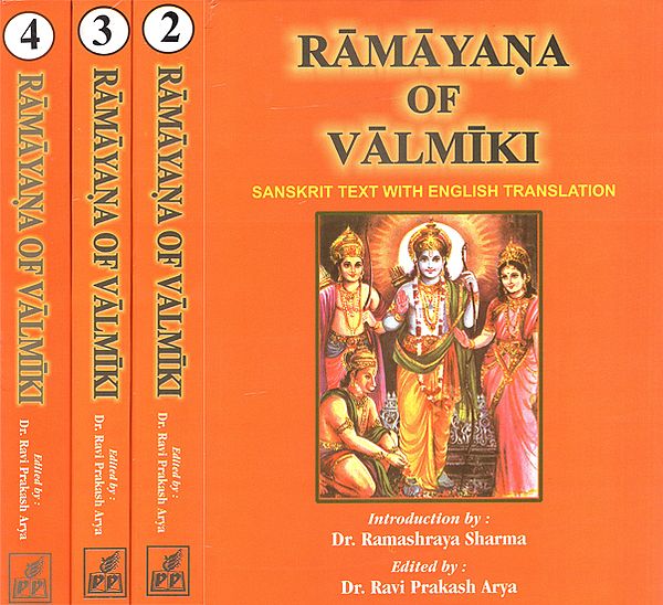 Ramayana of Valmiki (Set of 4 Volumes)