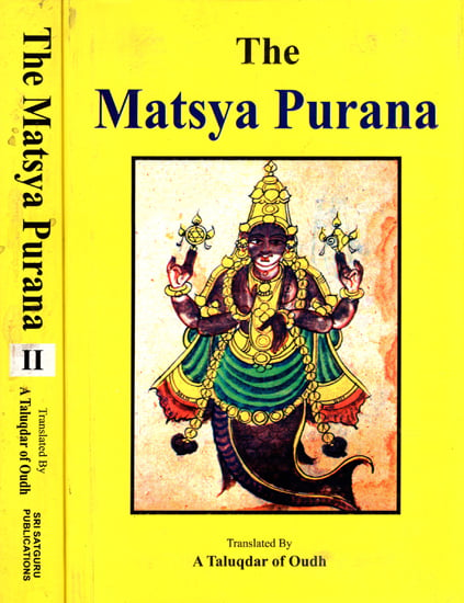 The Matsya Purana (Set of 2 Volumes)