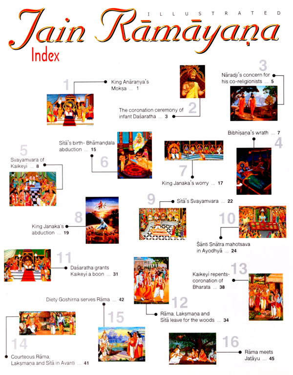 Illustrated Jain Ramayana (A Unique Combination of Universal Philosophy and Jain Culture