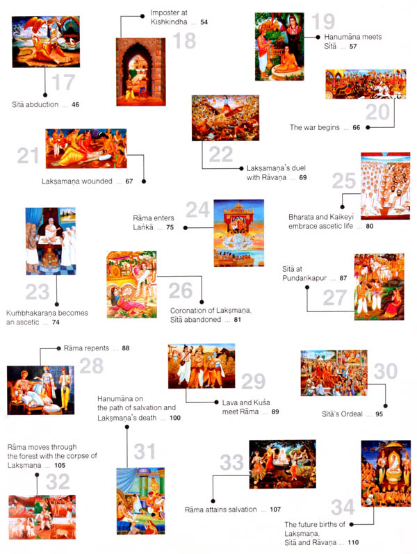 Illustrated Jain Ramayana (A Unique Combination of Universal Philosophy and Jain Culture
