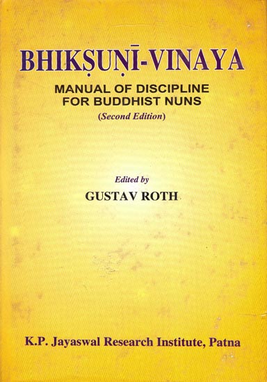 Bhiksuni-Vinaya (Manual of Discipline For Buddhist Nuns) An Old and Rare Book