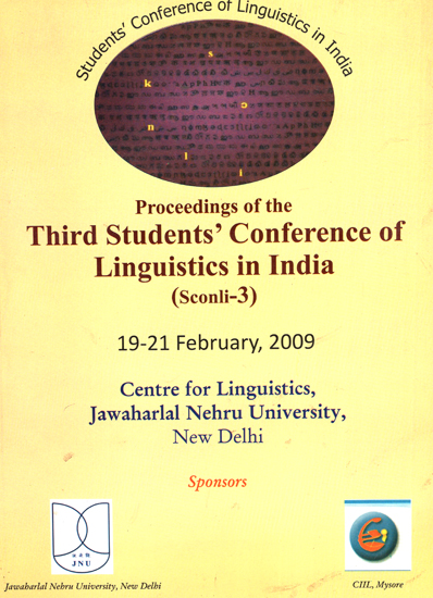 Proceedings of the Third Students' Conference of Linguistics in India (Sconli-3)