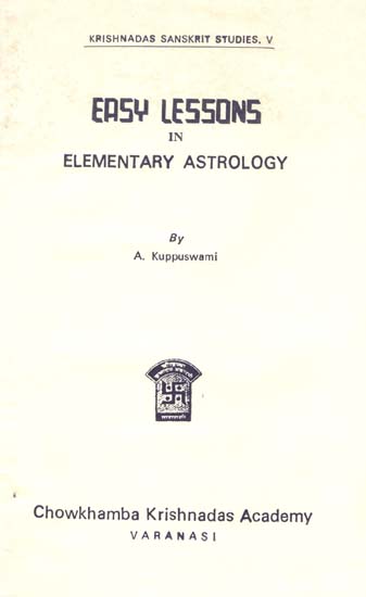 Easy Lessons in Elementary Astrology