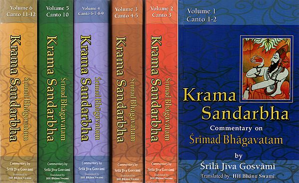 Krama Sandarbha - Commentary on Srimad Bhagavatam (Set of 6 Volumes)