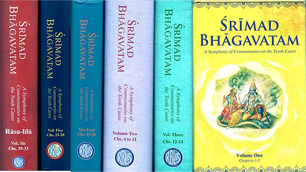 Srimad Bhagavatam- A Symphony of Commentaries on the Tenth Canto (Set of 6 Volumes)
