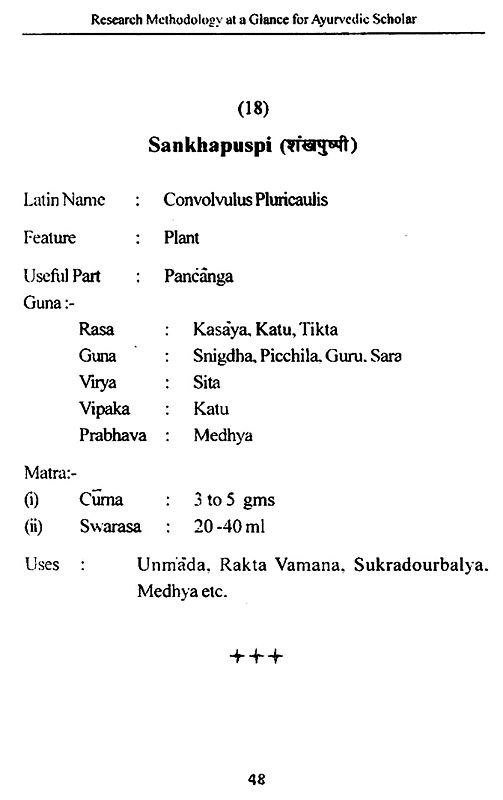 Research Methodology (At a Glance for Ayurvedic Scholar) | Exotic India Art