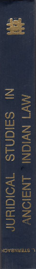 Juridical Studies in Ancient Indian Law- Part:2 (An Old and Rare Book)
